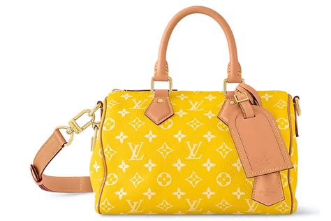 lv speedy yellow|Speedy LV Icons Women's Bags .